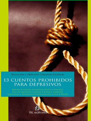 cover image of 13 cuentos prohibidos para depresivos